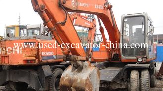 China Wheel excavator Hitachi EX160WD for sale supplier