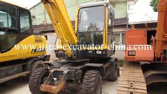 China Used mini wheel excavator Hyundai R60W-7 for sale supplier