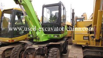 China Used mini wheel excavator Hyundai R60W-5 for sale supplier