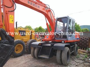 China Used Hitachi wheel excavator Hitachi EX100WD for sale supplier