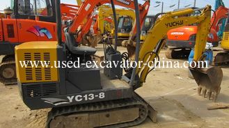 China Used mini excavator Yuchai YC13-8 for sale supplier