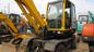 Hyundai R60W-7,Used wheel excavator Hyundai excavator for sale supplier